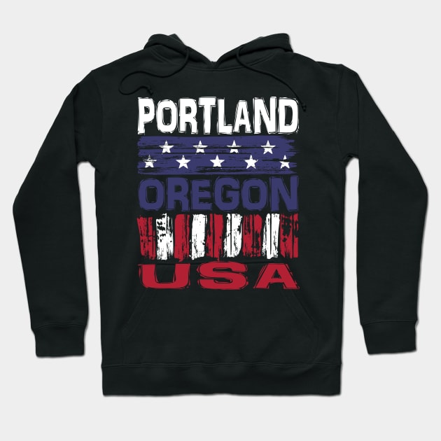 Portland Oregon USA T-Shirt Hoodie by Nerd_art